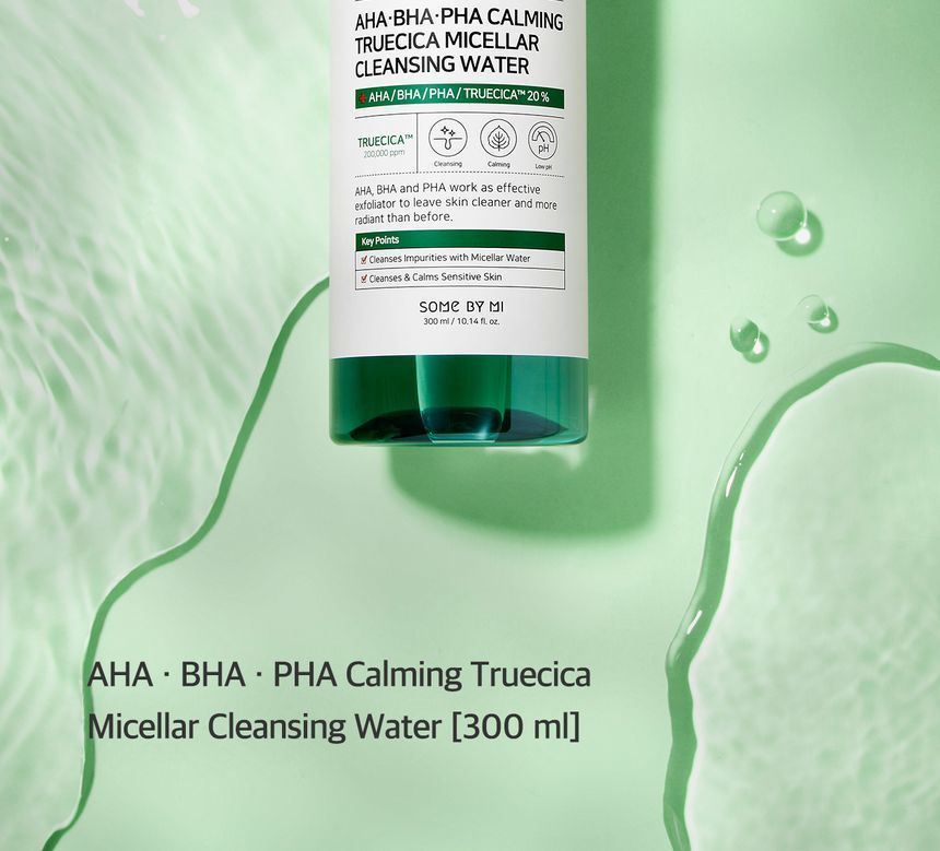 [SOME BY MI] AHA-BHA-PHA Calming Truecica Micellar Cleansing Water 300ml