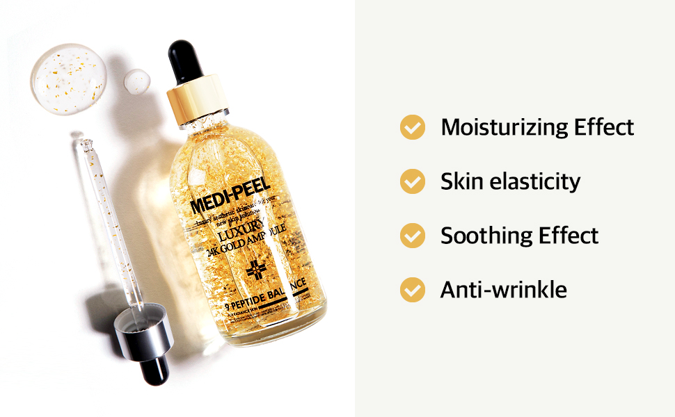 [MEDIPEEL] Luxury 24K Gold Ampoule 100ml