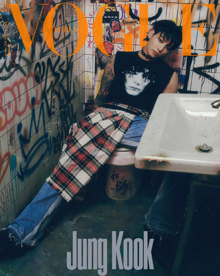 [K-POP]VOGUE 2023.10 x BTS JUNGKOOK (A TYPE)