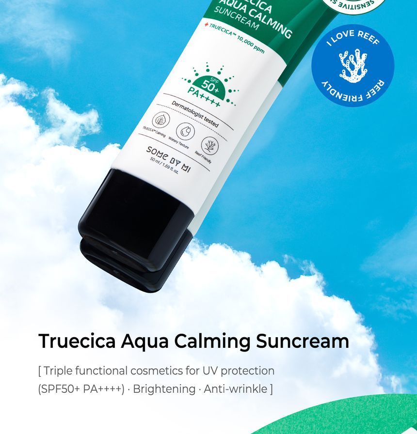 [SOME BY MI] Truecica Aqua Calming Suncream 50ml 50PA++++