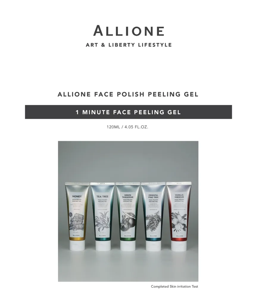 [ALLIONE] Face Polish Peeling Gel 120ml (Oriental Pine Tree)