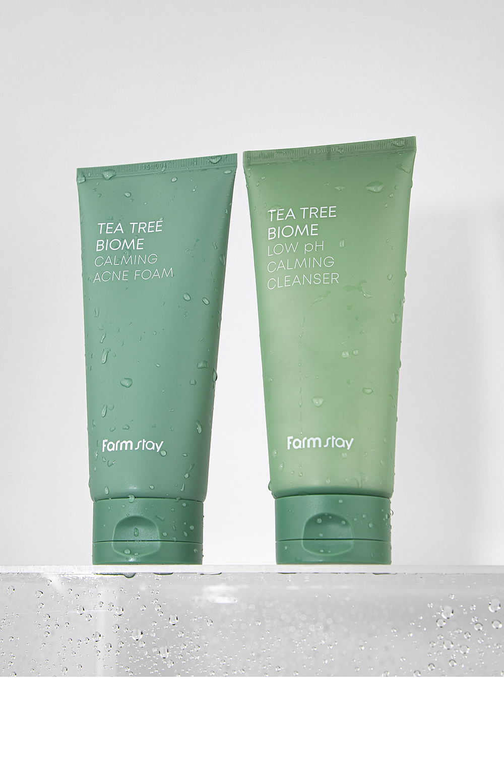 [Farmstay] Tea Tree Biome Calming Acne Foam 180ml