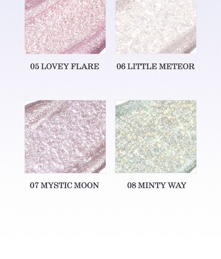 [rom&nd] The Universe Liquid Glitter (4 Colors)