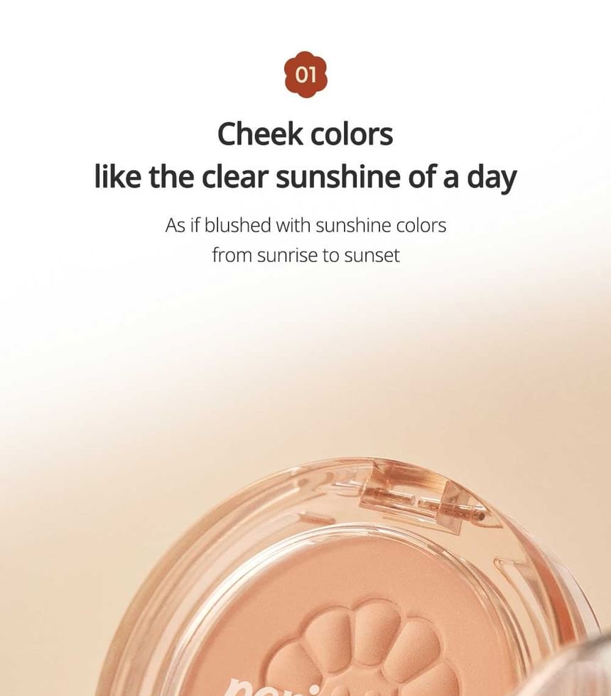 [Peripera] *new* Pure Blushed Sunshine Cheek (9 Colors)