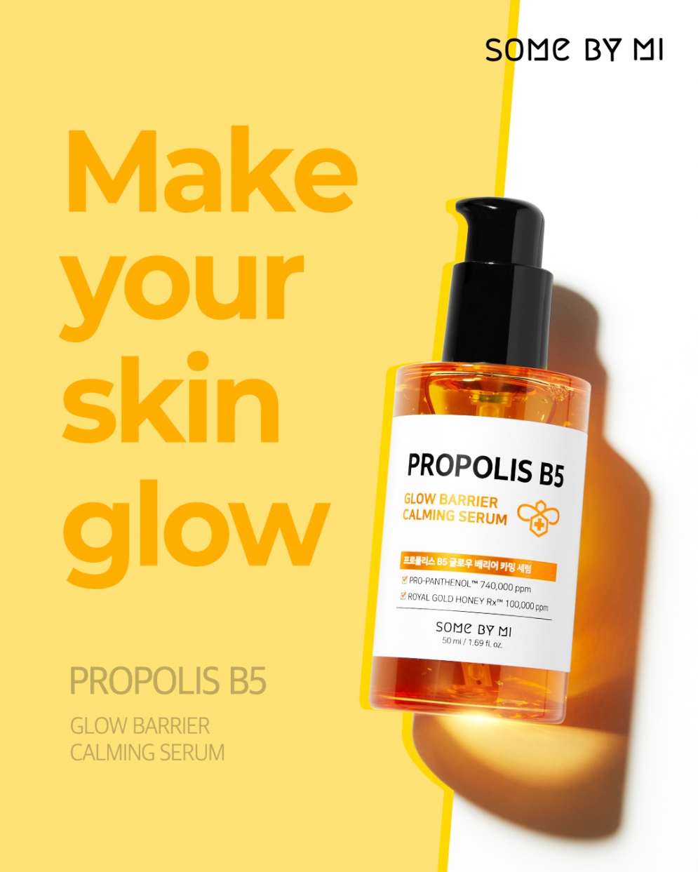 [SOME BY MI] Propolis B5 Glow Barrier Calming Serum 50ml