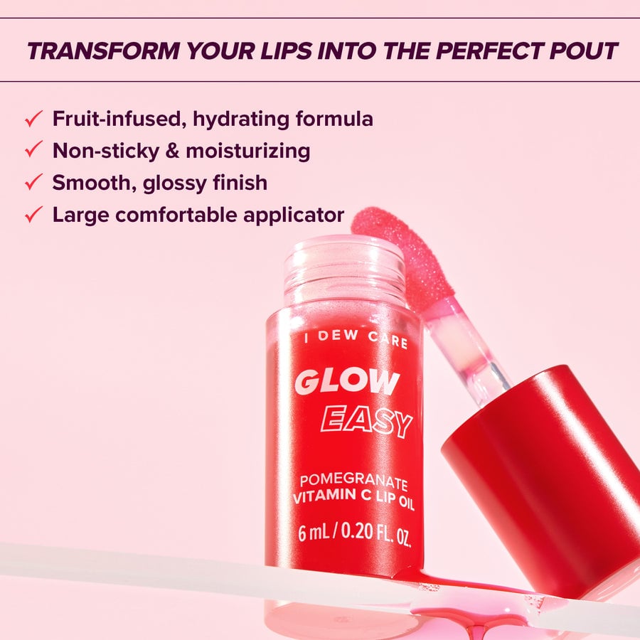 [I DEW CARE] Glow Easy Grape Vitamin C Lip Oil (3 Colors)