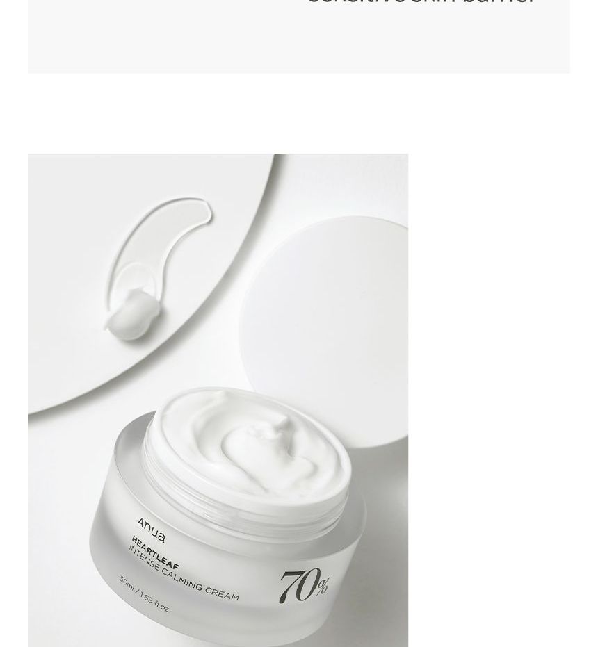 [Anua] Heartleaf 70% Intense Calming Cream 50ml