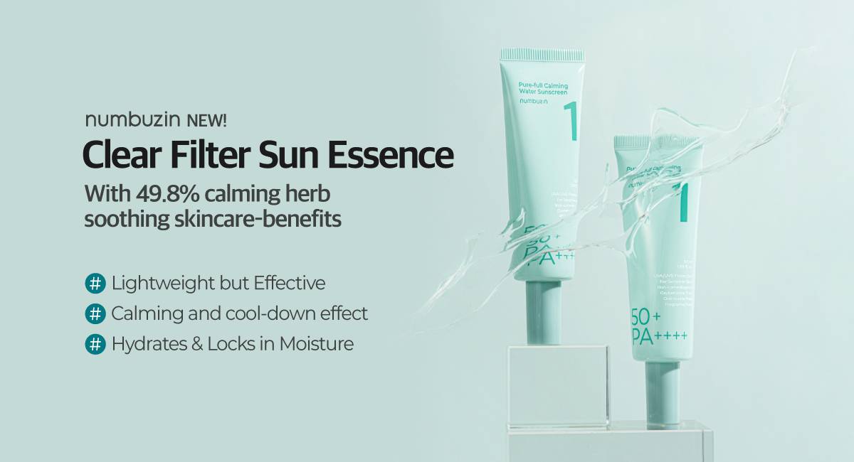 [Numbuzin] No.1 Clear Filter Sun Essence SPF50+ PA++++