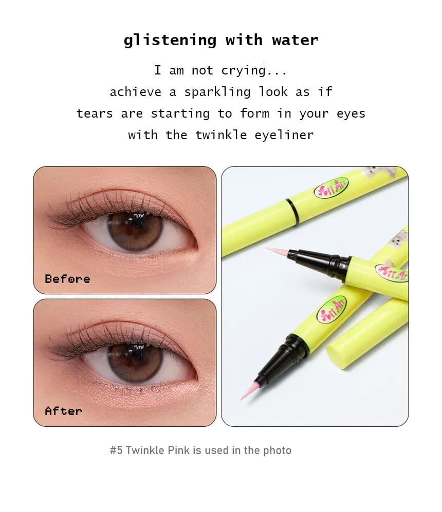 [Peripera] *Maltese Version* Ink Thinthin Brush Liner (2 Colors)