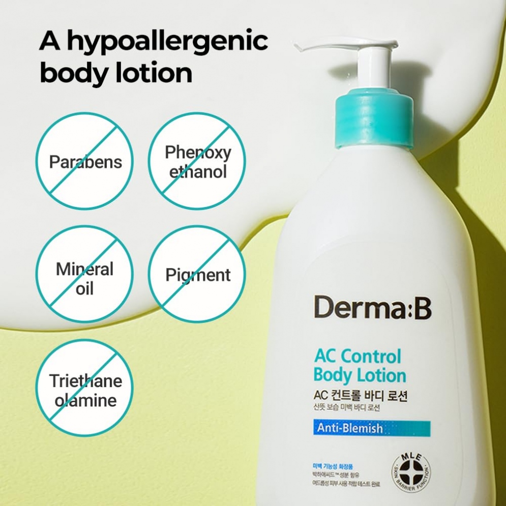 [Derma-B] AC Control Body Lotion 400ml