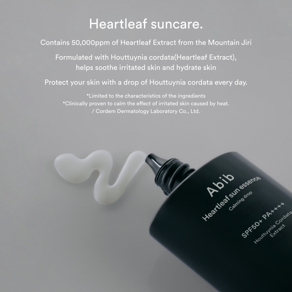 [Abib] *renewal* Heartleaf Sun Essence Calming Drop 50ml