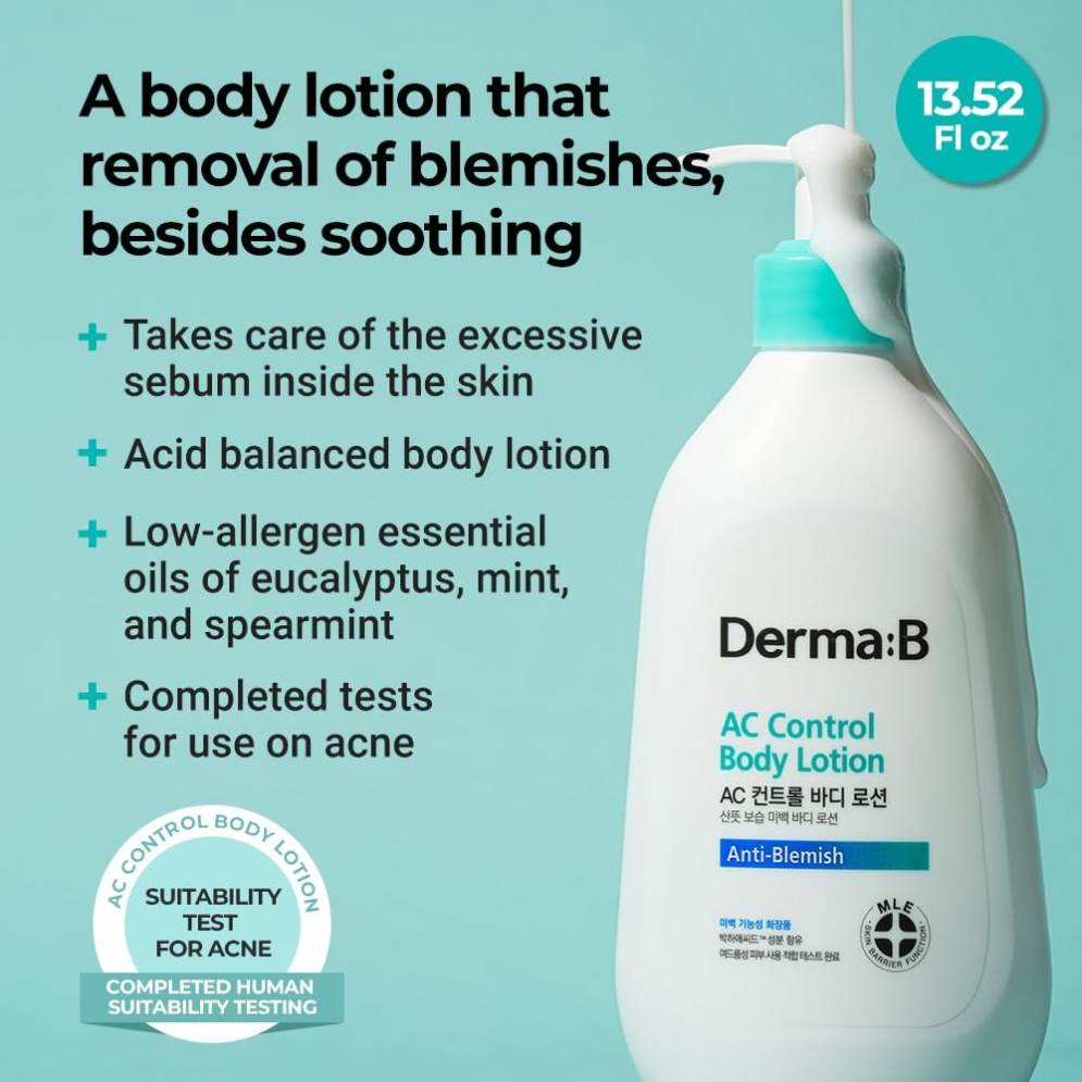 [Derma-B] AC Control Body Lotion 400ml