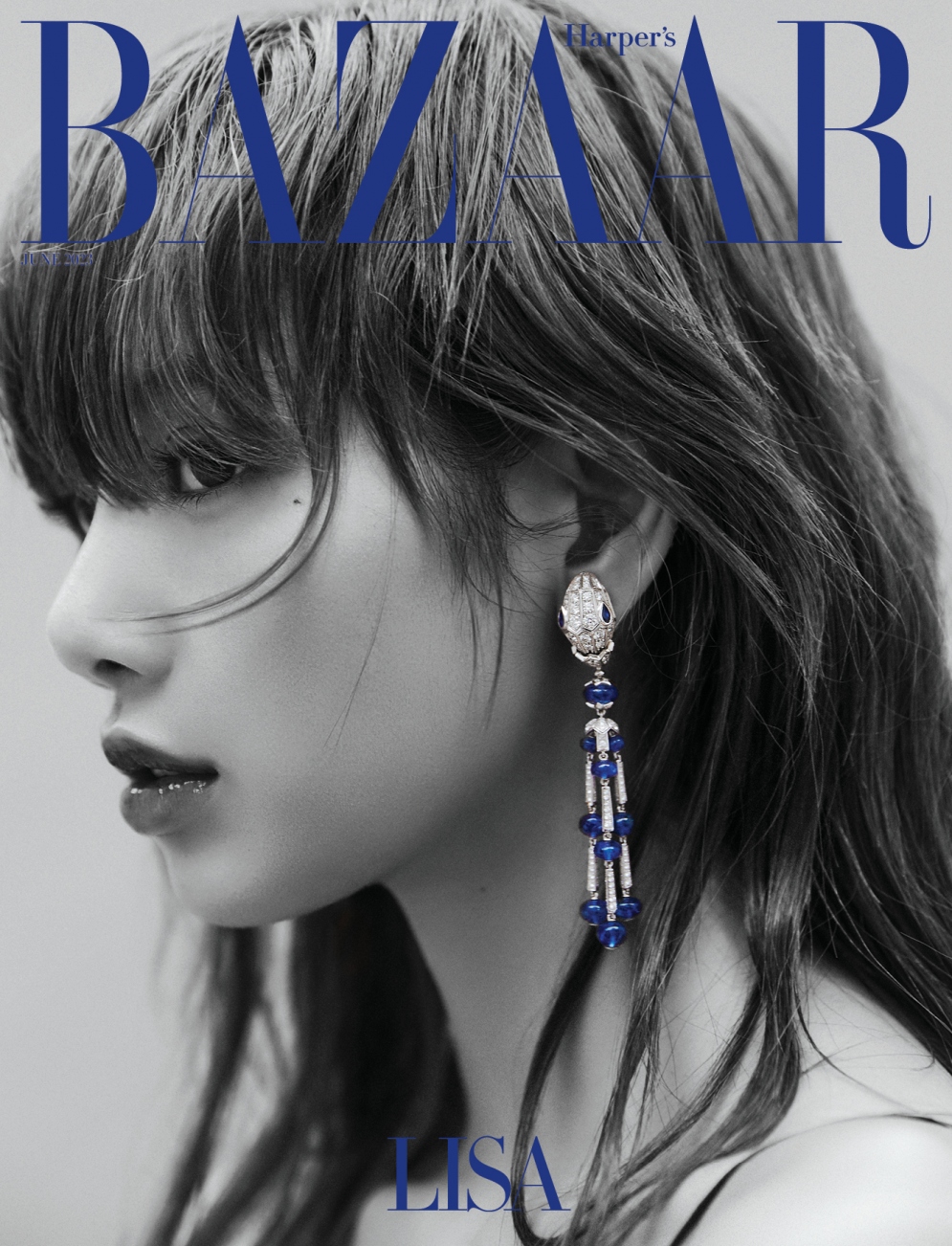 [K-POP] BAZAAR 2023.06 x BLACKPINK LISA (B TYPE)