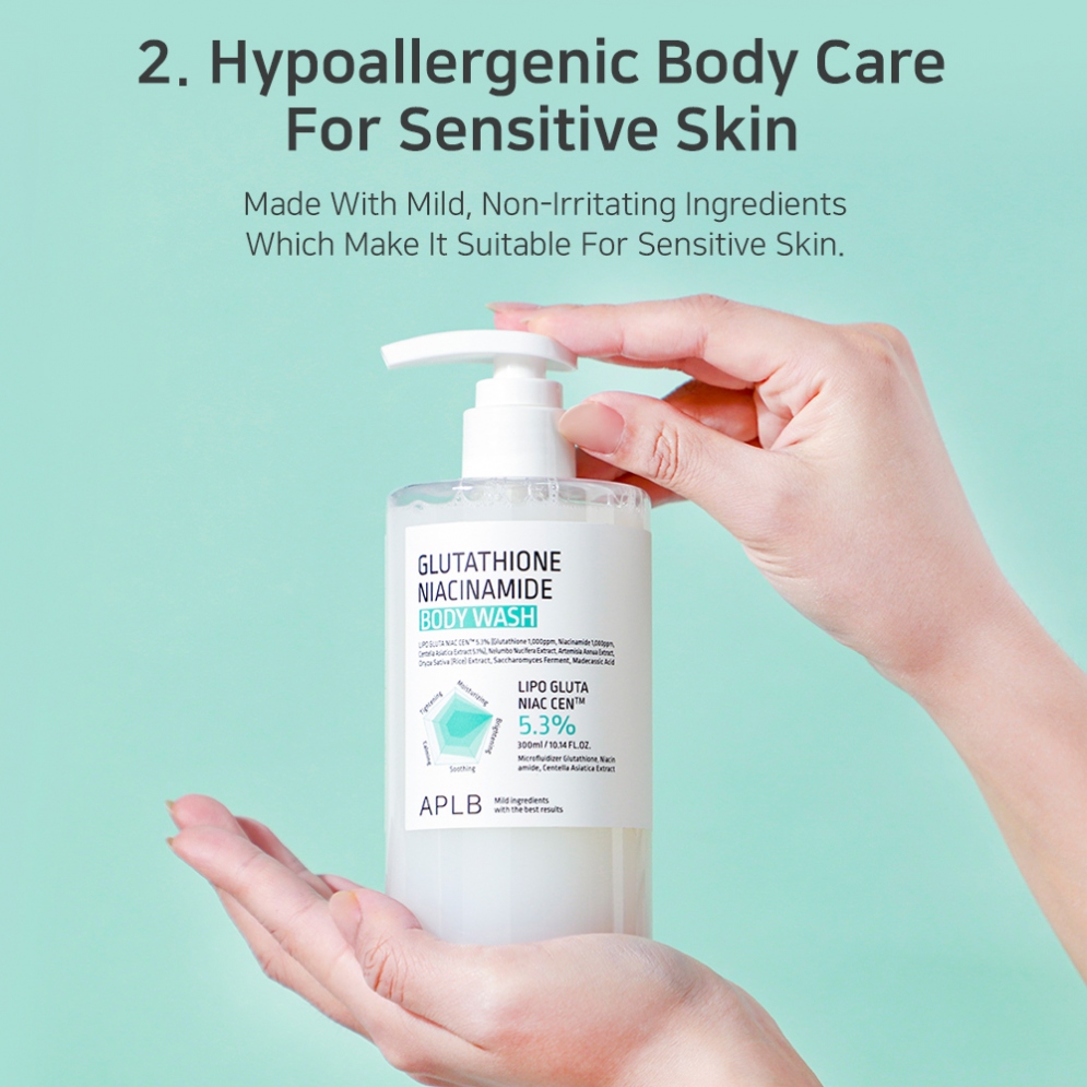 [APLB] Glutathione Niacinamide Body Wash 300ml