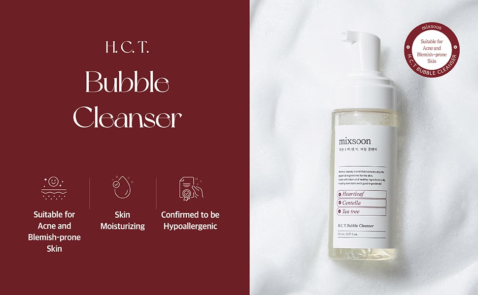 [MIXSOON] H.C.T Bubble Cleanser 150ml