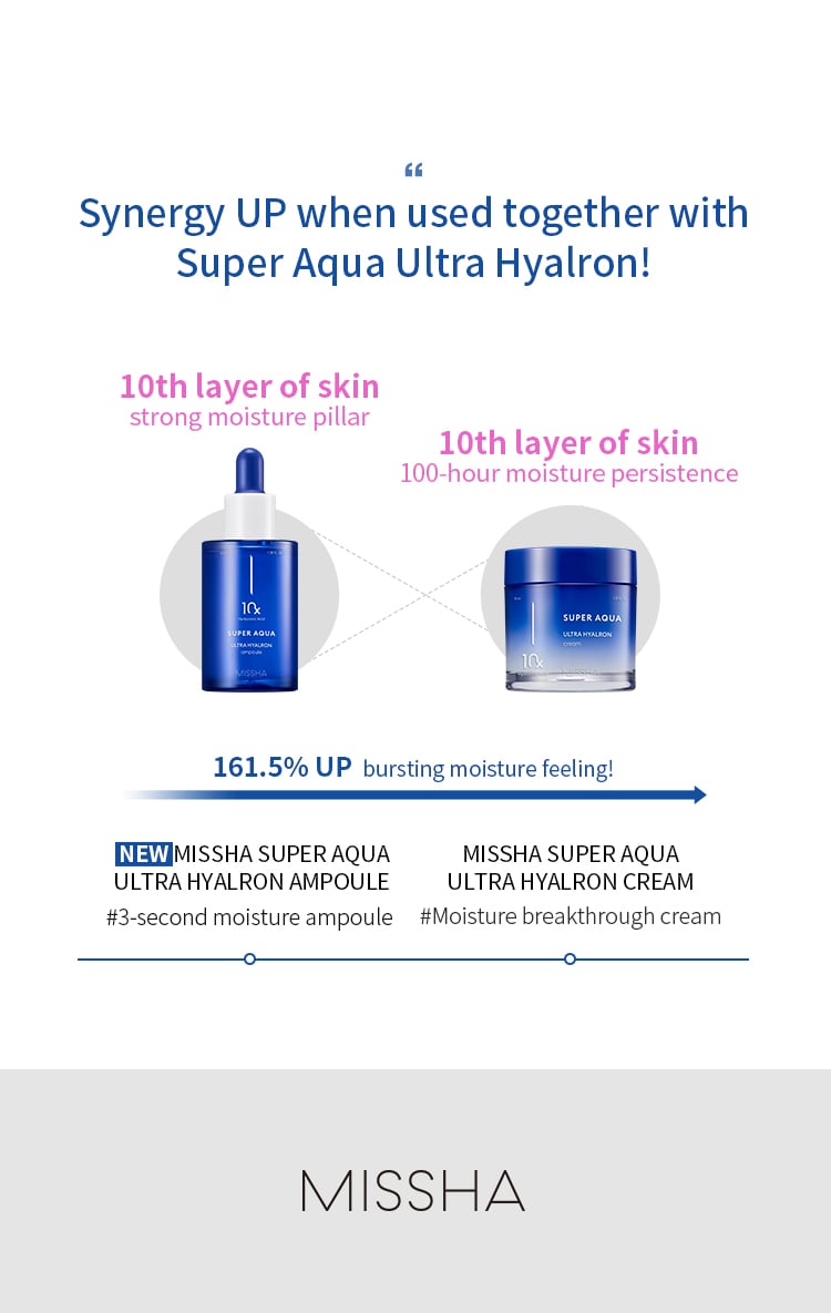 [Missha] *renewal* Super Aqua Ultra Hyalron Cream 70ml