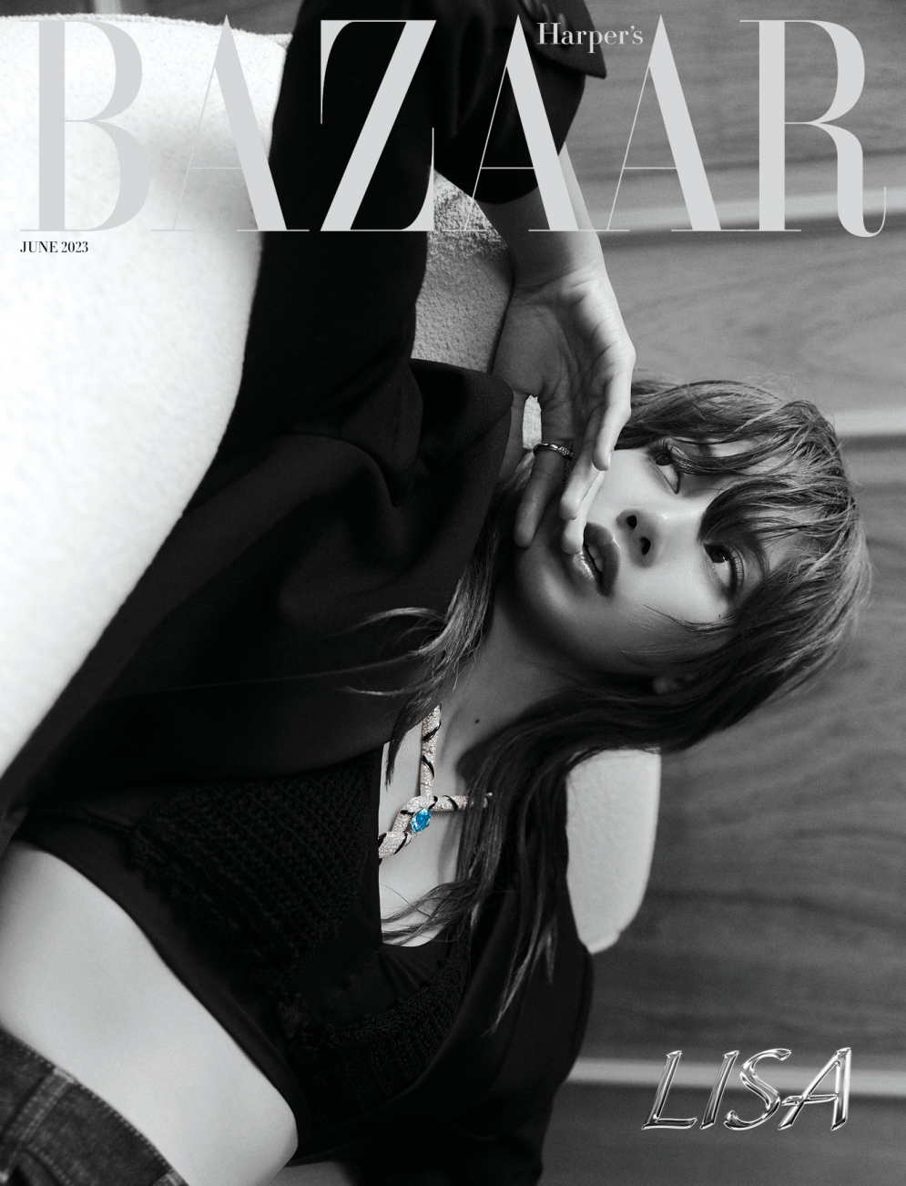 [K-POP] BAZAAR 2023.06 x BLACKPINK LISA (B TYPE)