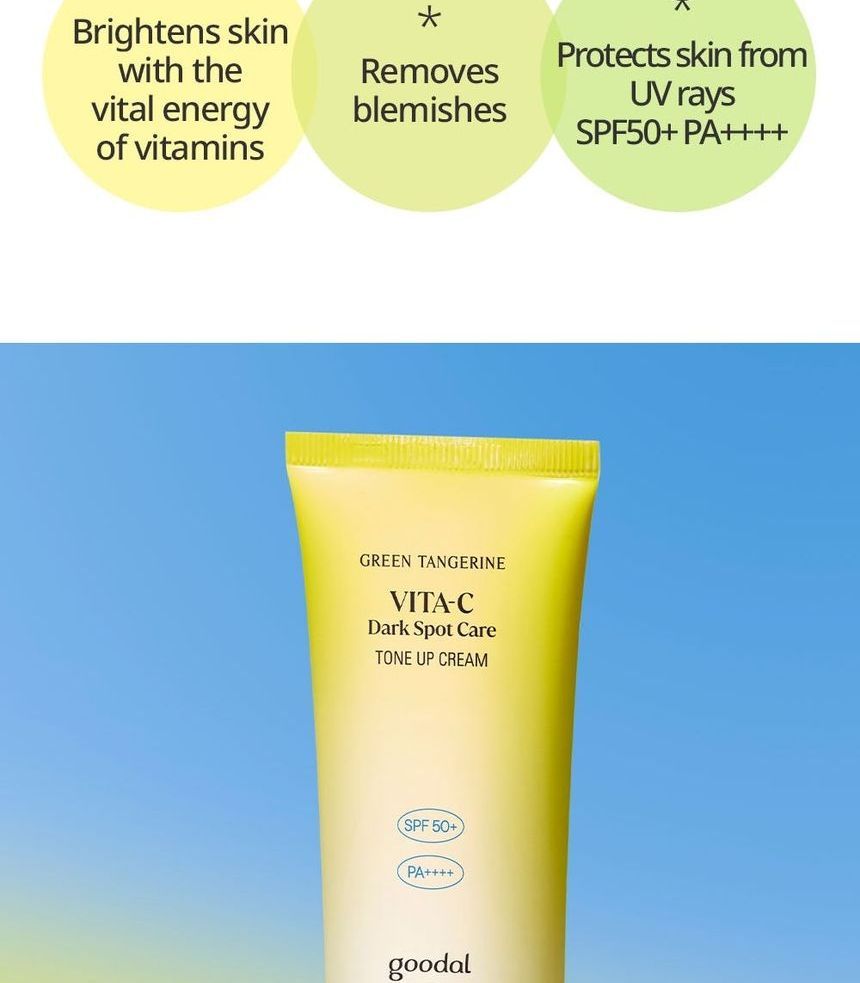 [Goodal] *renewal* Green Tangerine vita C Dark Spot Tone Up Cream 50ml