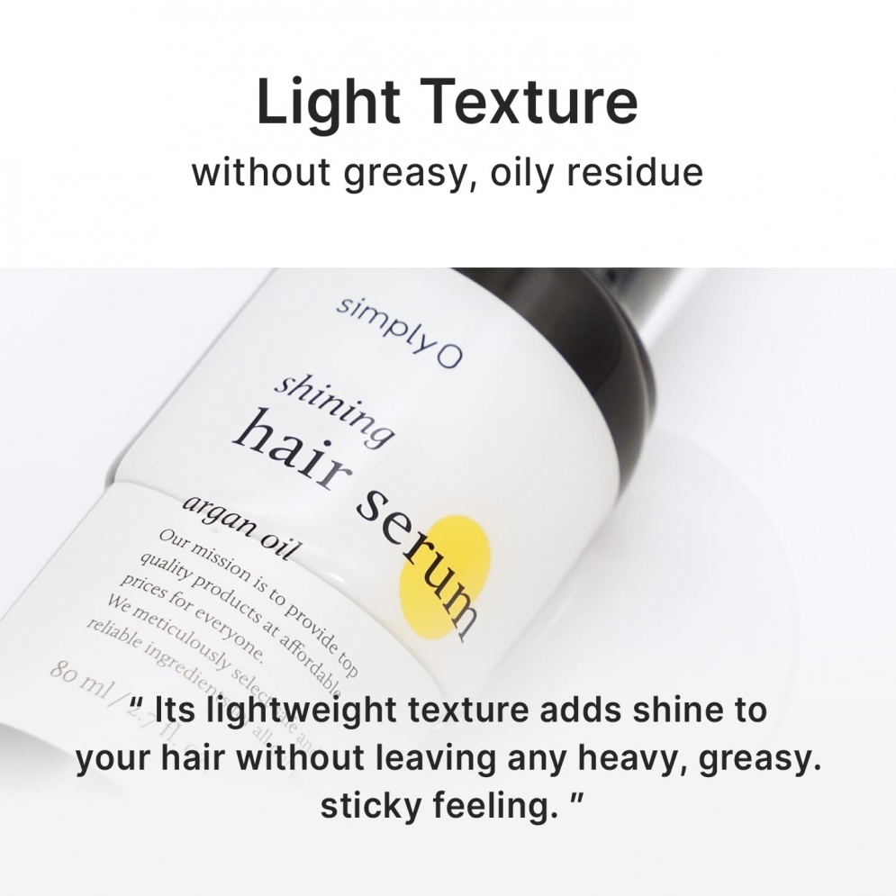 [simplyO] Shining Hair Serum 80ml