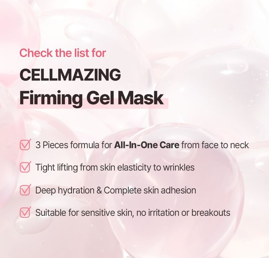 [Torriden] Cellmzing Firming Gel Mask (1ea)