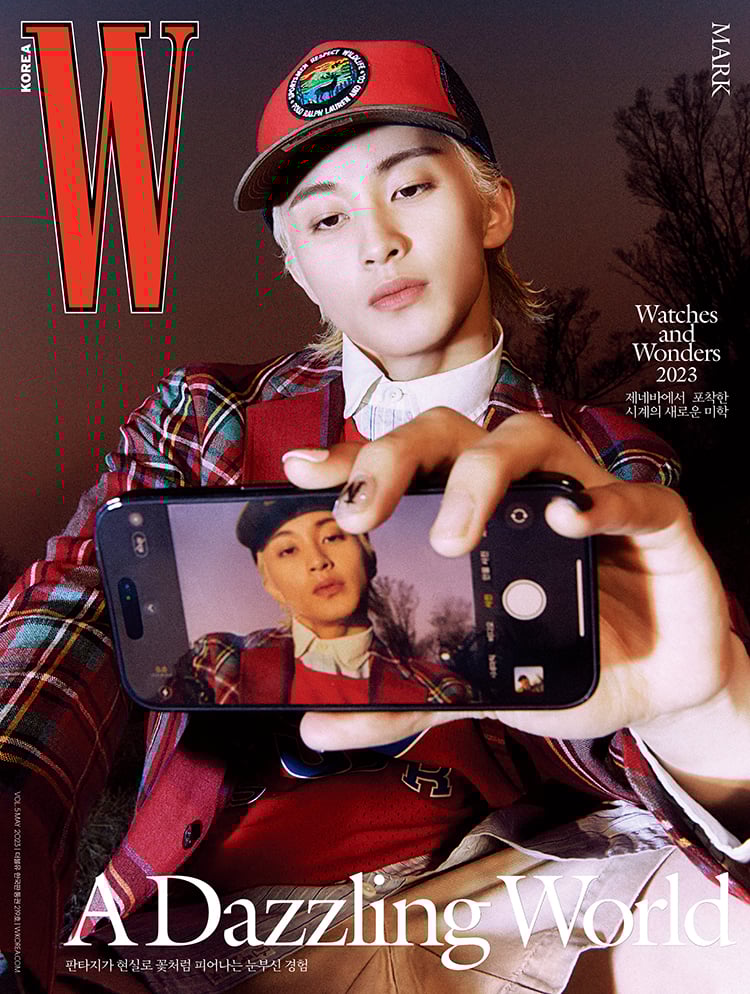 [K-POP] W Volume 5 X NCT MARK (A TYPE)