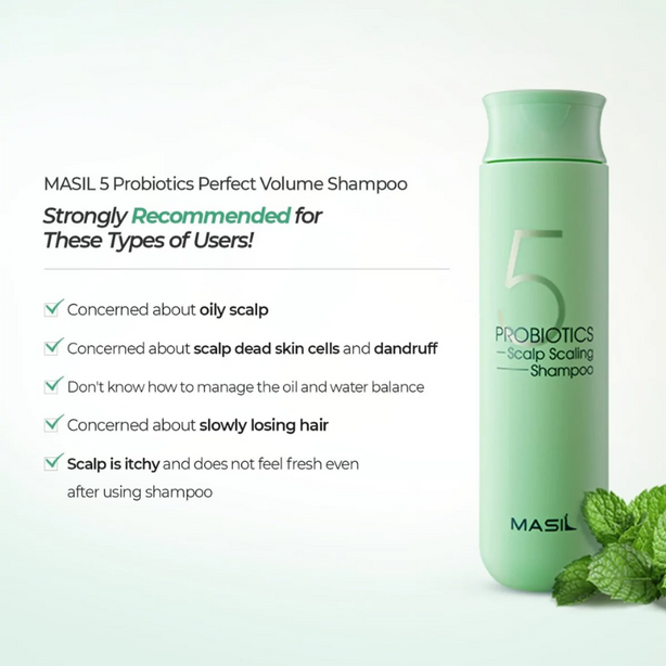 [MASIL] 5 Probiotics Scalp Scaling Shampoo 500ml