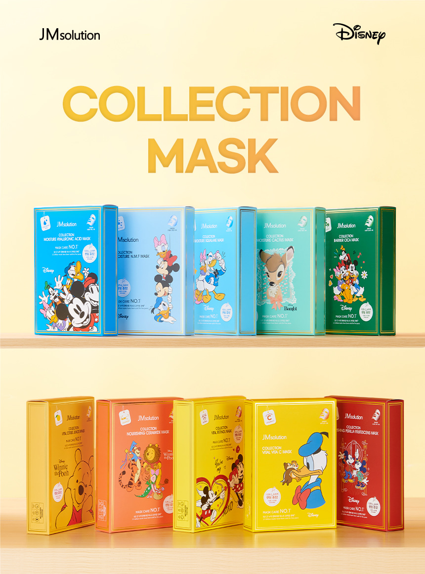 [JM Solution] Disney Collection Vital Vita C Mask (10pcs)