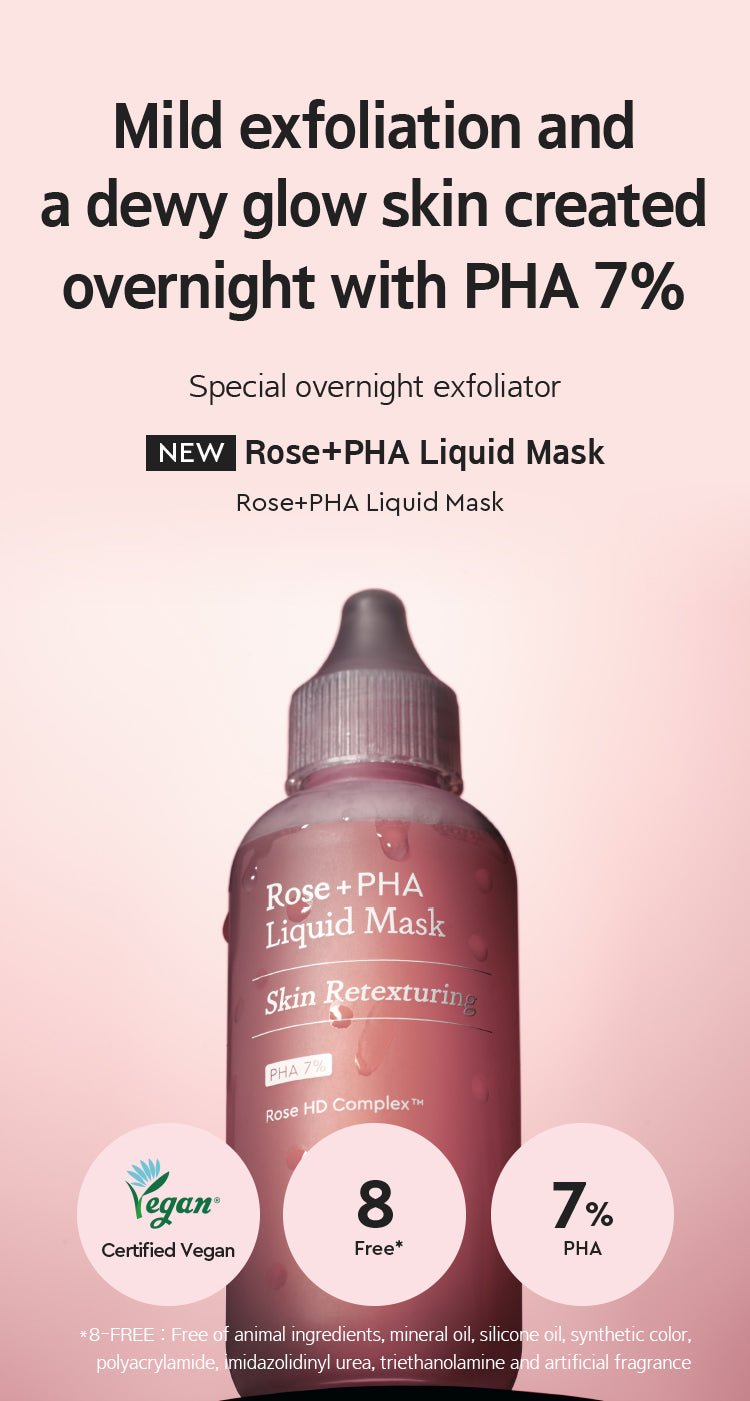 [Mamonde] Rose PHA Liquid Mask 80ml