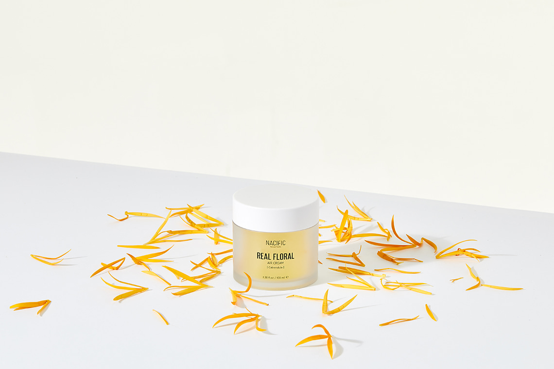 [Nacific] Real Floral Air Cream 100ml (Calendula)