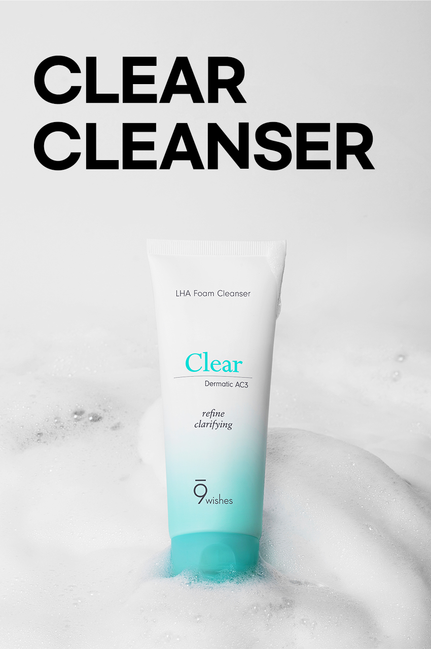 [9wishes] Dermatic Clear Line Foam Cleanser 150ml