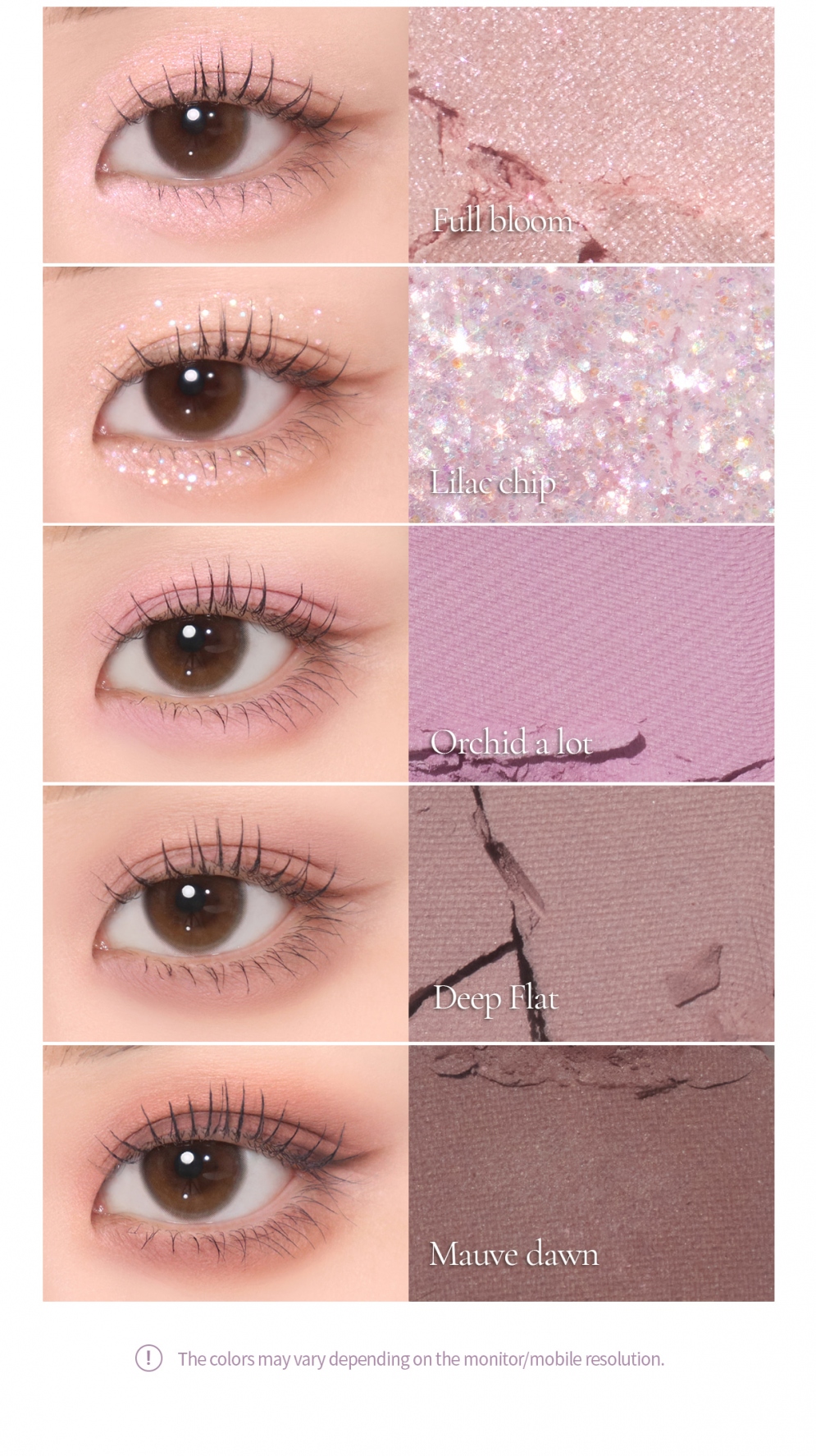 [mude.] Shawl Moment Eyeshadow Palette (4 Types)