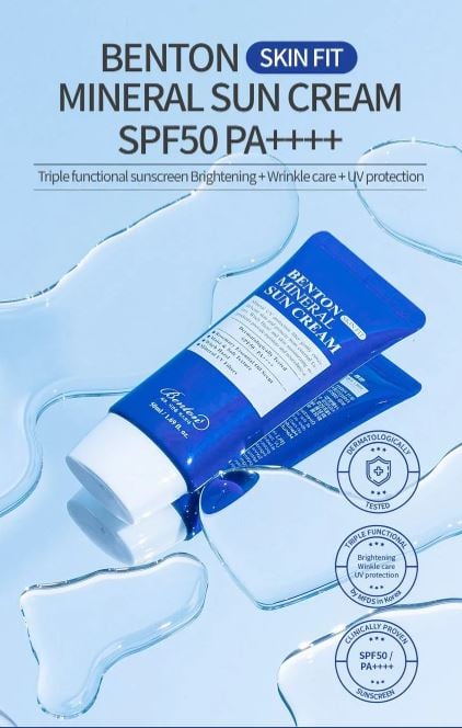 [Benton] Skin Fit Mineral Sun Cream