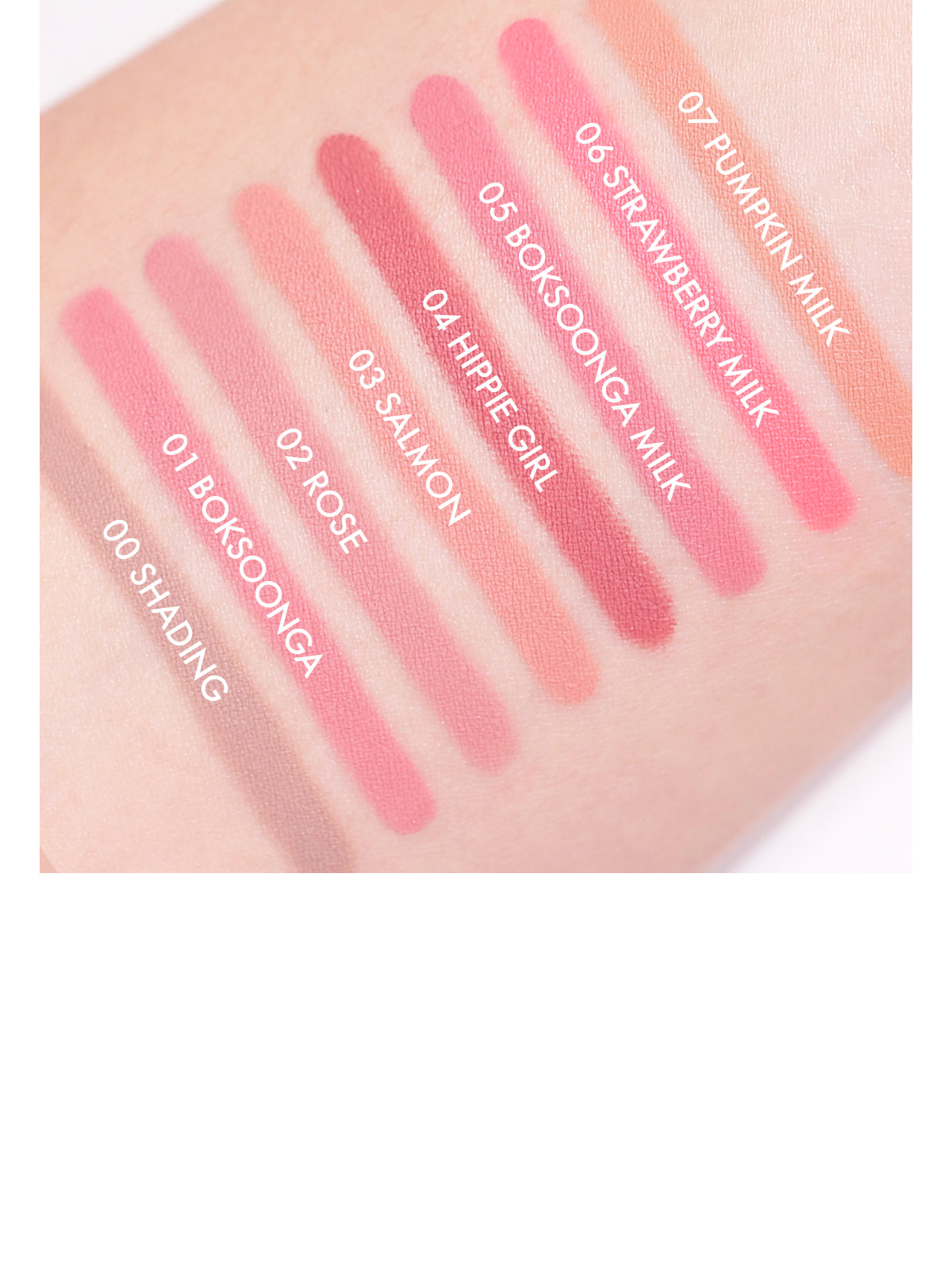 [AMUSE] *new color* Lip Smudger (8 Colors)