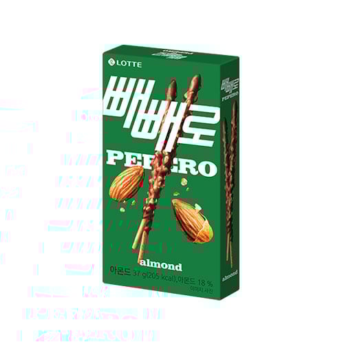 [Lotte] Pepero Almonds (37g)