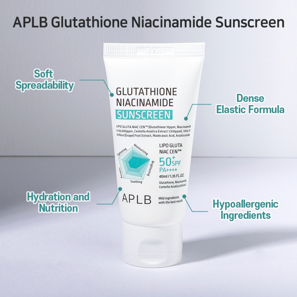 [APLB] Glutathione Niacinamide Sunscreen 40ml