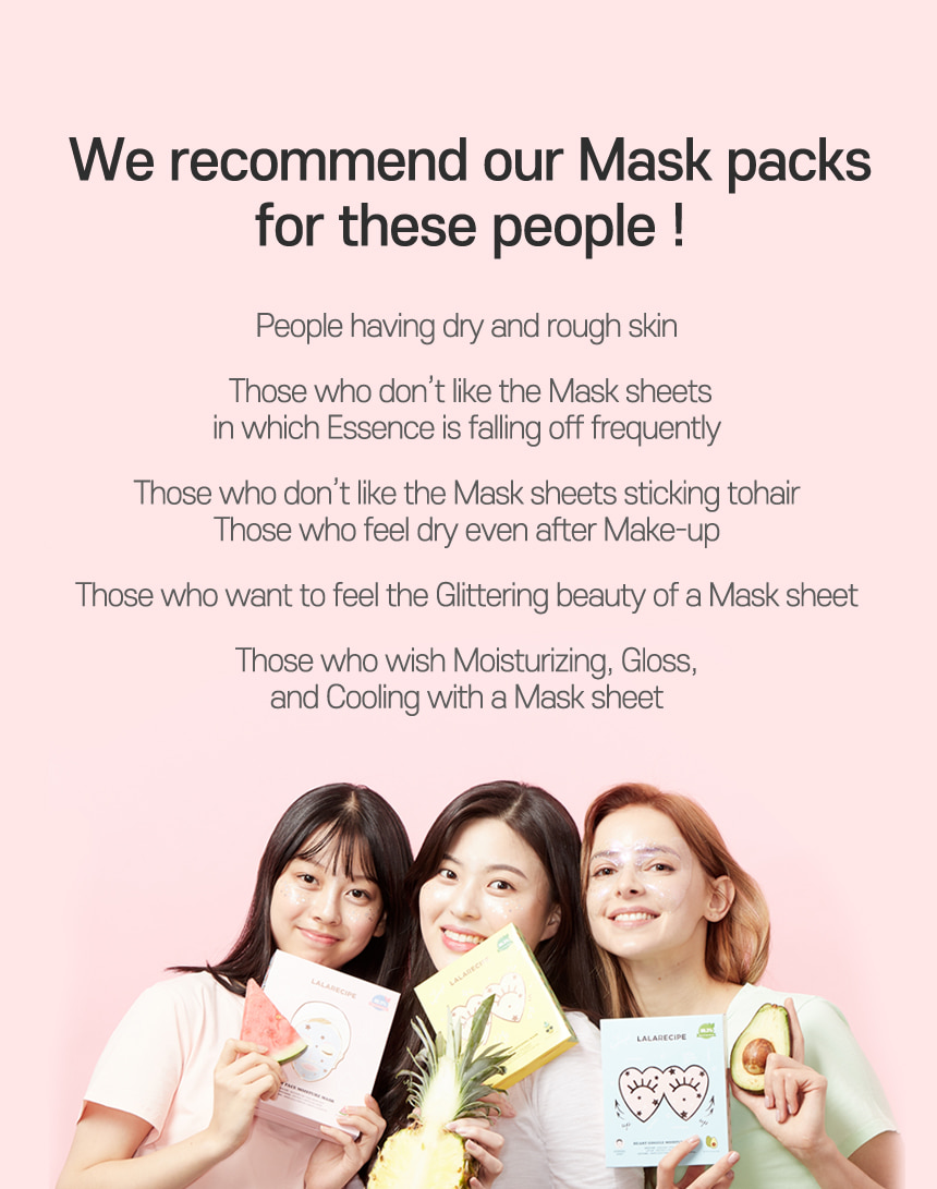 [LALARECIPE] Heart Goggle Brightening Mask (1 ea)