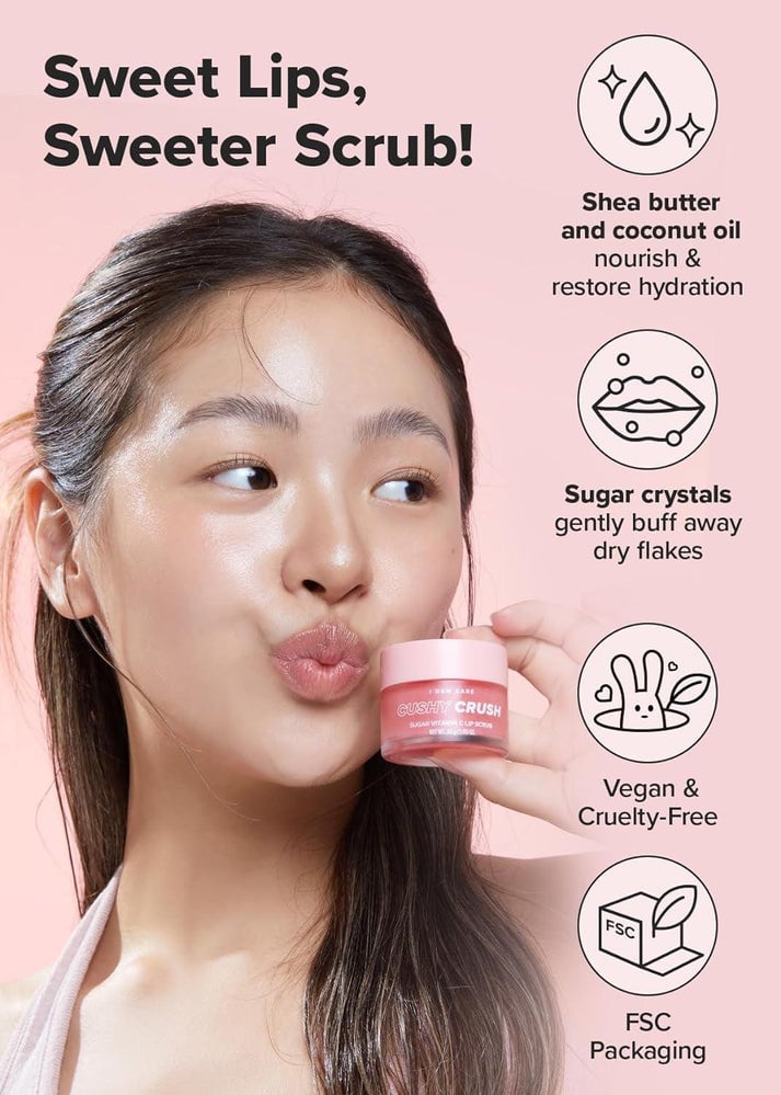 [I DEW CARE] Cushy Crush Sugar Vitamin C Lip Scrub