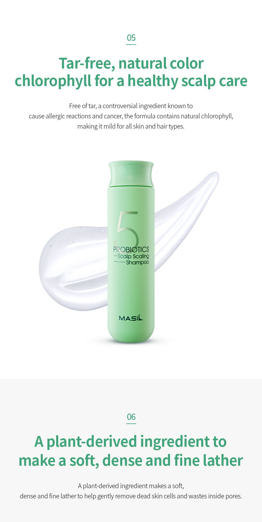 [Masil] 5 Probiotics Scalp Scaling Shampoo 150ml