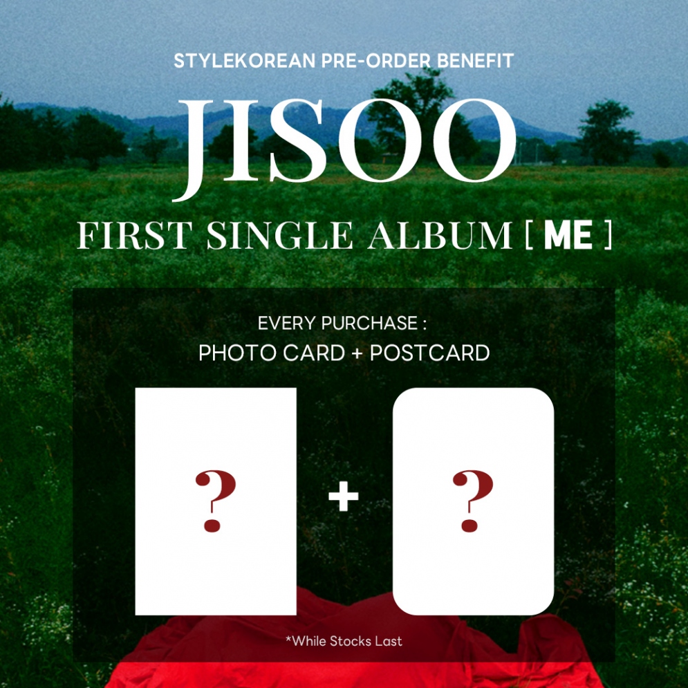 [K-POP] JISOO FIRST SINGLE ALBUM (Random Ver.)