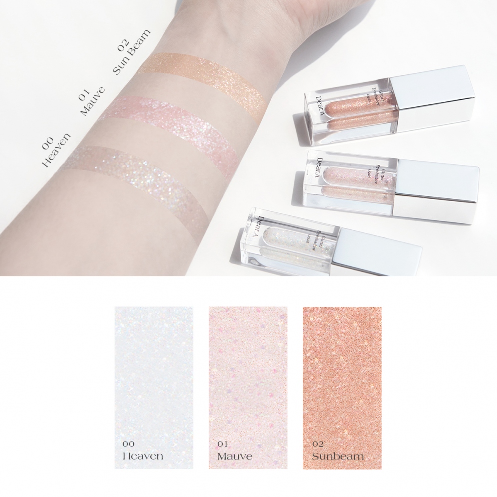 [Dear.A] Glitter Eyeshadow (3 colors)