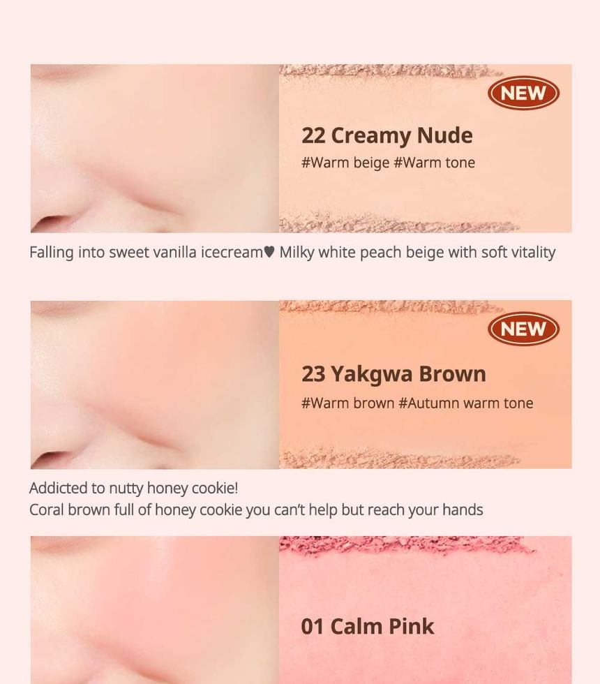 [Peripera] *new* Pure Blushed Sunshine Cheek (9 Colors)