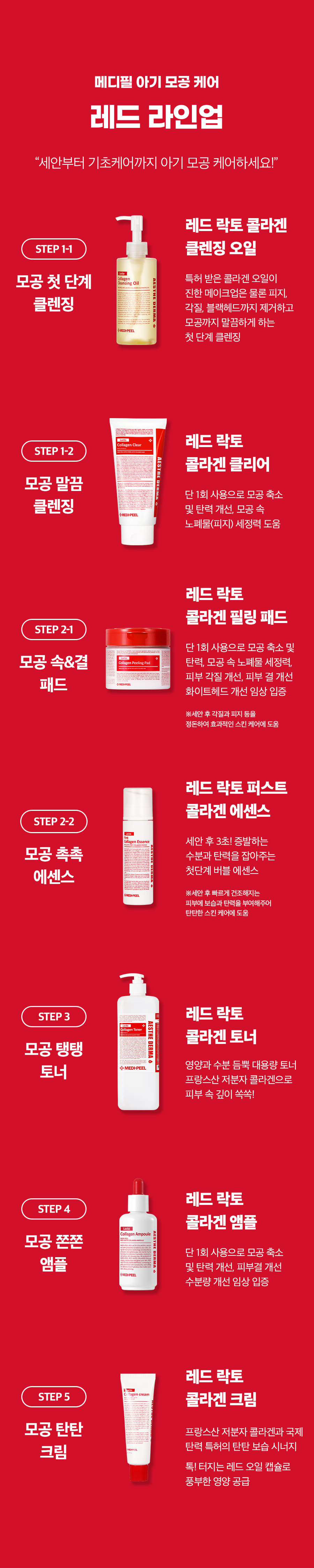 [MEDIPEEL] Red Lacto Collagen Ampoule 70ml