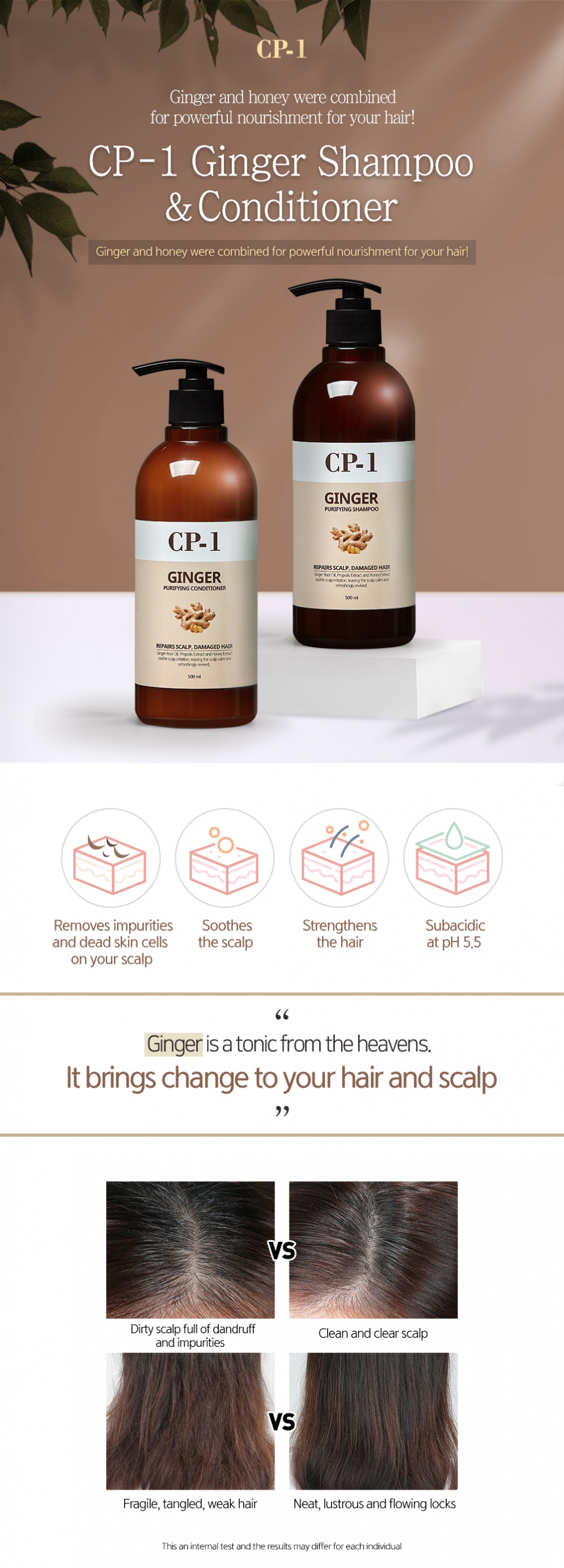 [CP-1] Ginger Purifying Conditioner 500ml