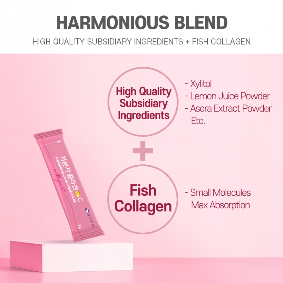 [BOTO] Low Molecular Collagen C (30 Sticks)