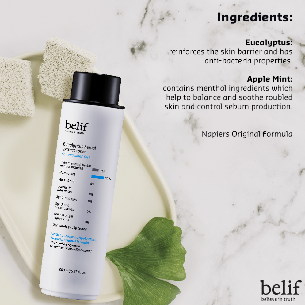 [belif] Eucalyptus Herbal Extract Toner 200ml