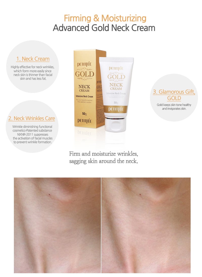 [PETITFEE] Gold Neck Cream 50g