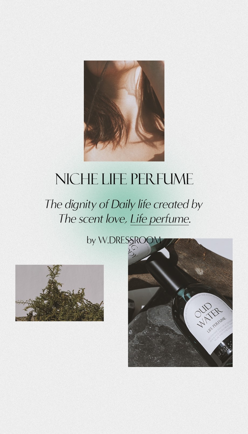 [W.DRESSROOM] Natural Life Perfume 100ml (3 Types)