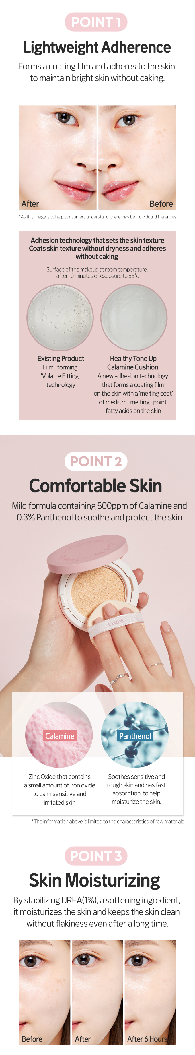 [ETUDE] Healthy Calamine Tone-up Cushion