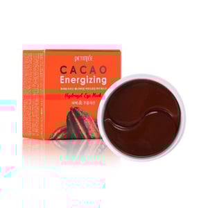 [PETITFEE] Cacao Energizing Hydrogel Eye Mask (60EA)