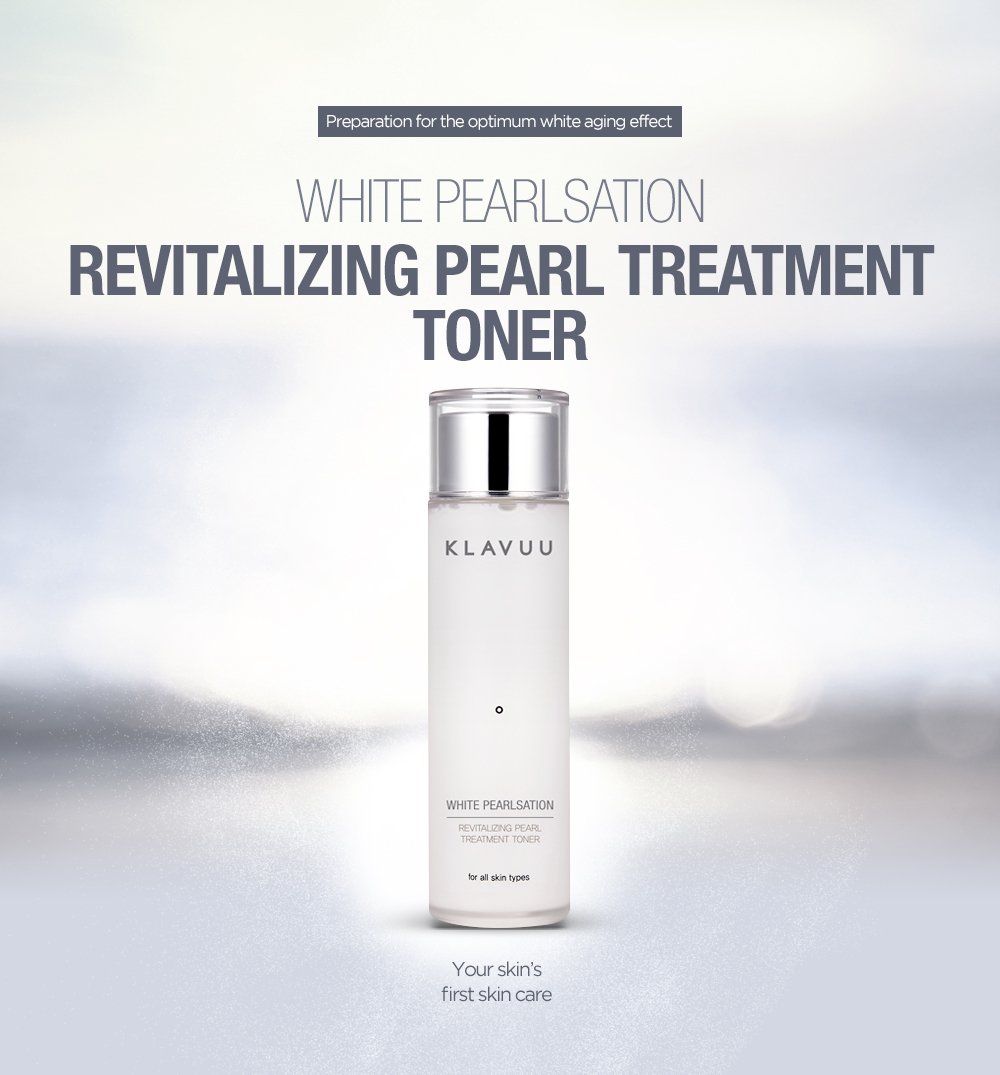 [KLAVUU] White Pearlsation Revitalizing Pearl Treatment Toner 140ml